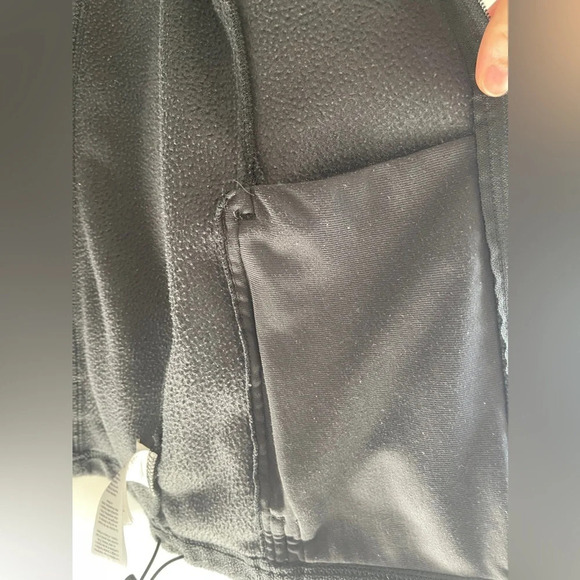 Columbia Black Fleece Jacket w/ Pink Breast Cancer Ribbon Women’s Size Medium - Picture 11 of 15